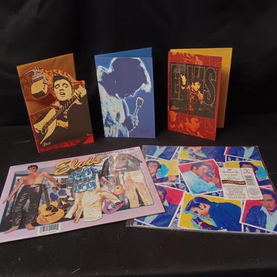 ELVIS BLANK GREETING CARDS, GIFT WRAP AND MAGNET DRESS UP ELVIS