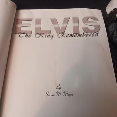 BOOK OF ELVIS, TY BEANIE BABY AND STICKERS