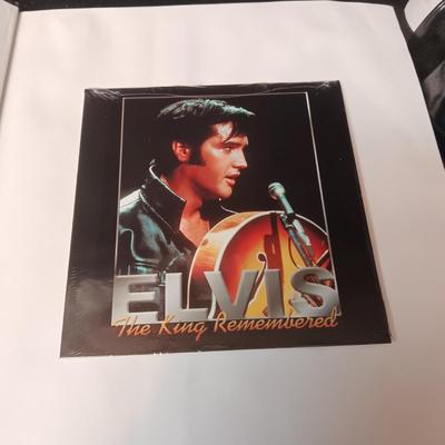 BOOK OF ELVIS, TY BEANIE BABY AND STICKERS