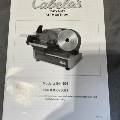 Cabella’s deli saw