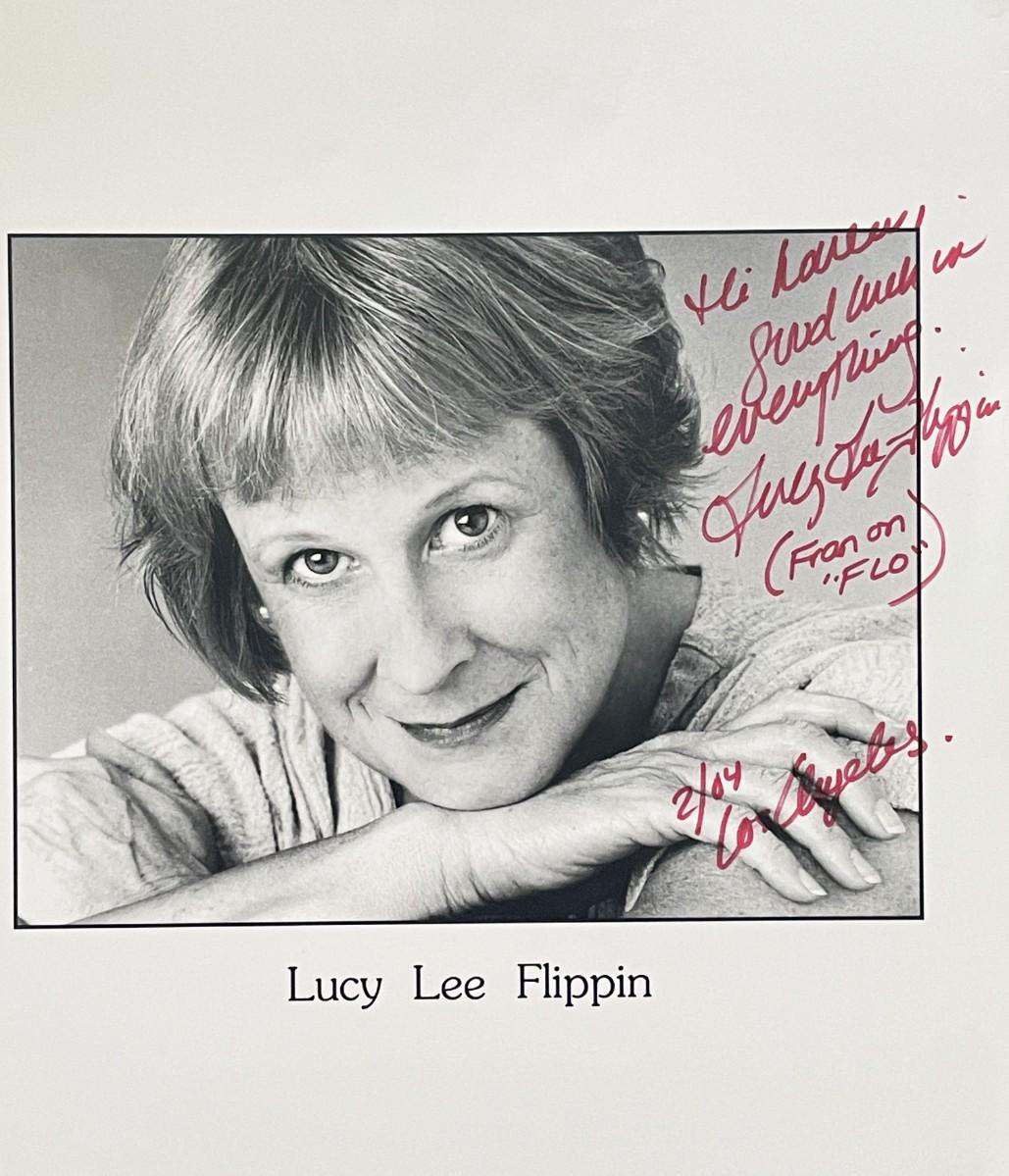 Lucy Lee Flippin signed photo