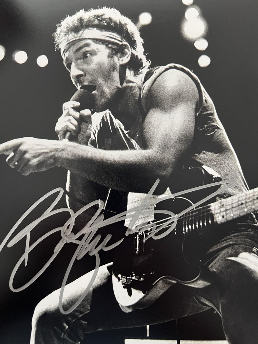 Bruce Springsteen signed photo | EstateSales.org