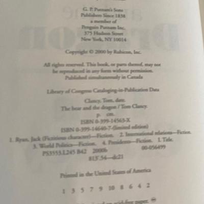 Tom Clancy Books