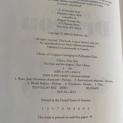 Tom Clancy Books