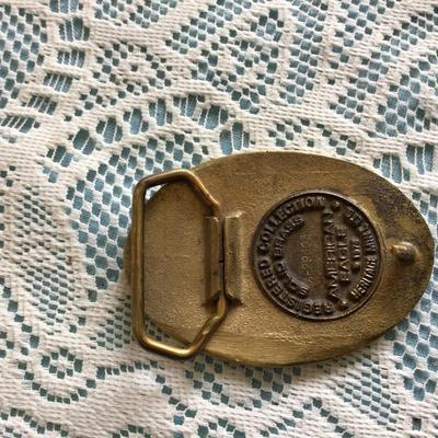 Brass Eagle Belt Buckle