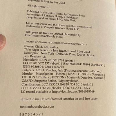 Lee Child Books