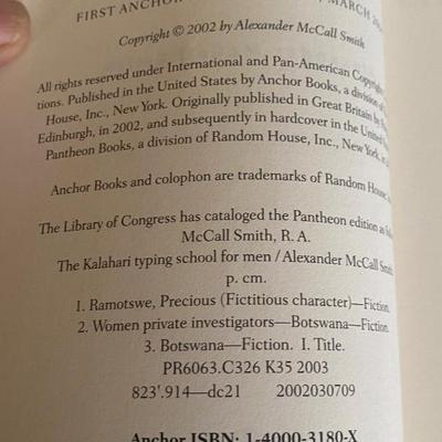 Alexander McCall Smith Books
