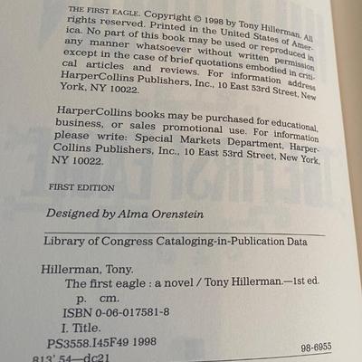Tony Hillerman Books