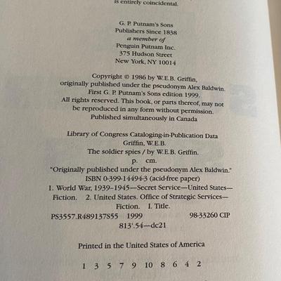 W.E.B. Griffin Books