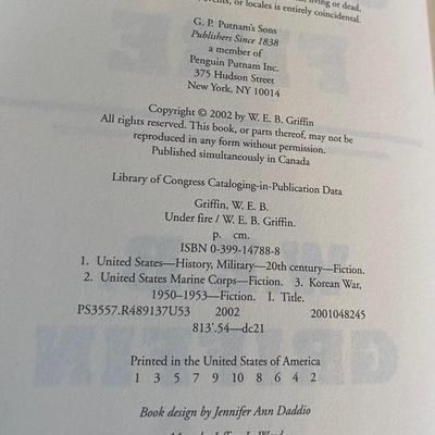W.E.B. Griffin Books