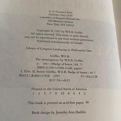 W.E.B. Griffin Books