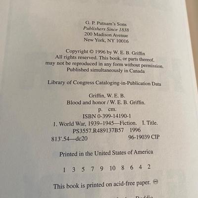 W.E.B. Griffin Books