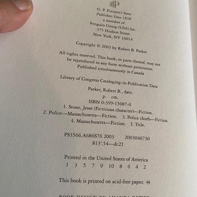 Robert B. Parker Books