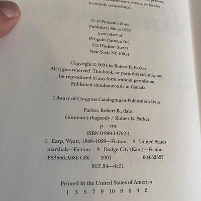 Robert B. Parker Books