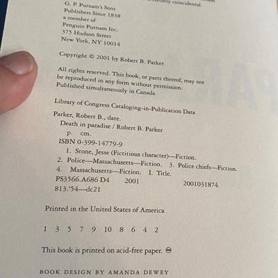 Robert B. Parker Books