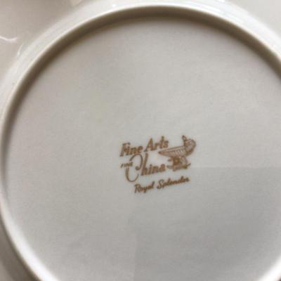 Place Setting For Six Fine Arts China.