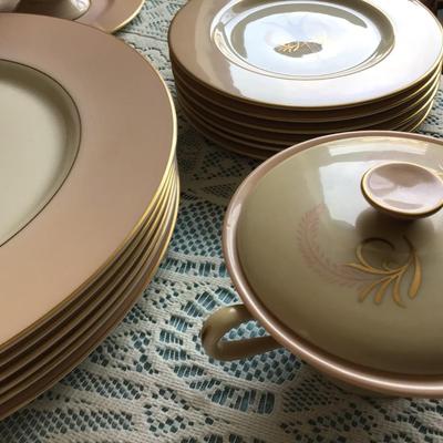 Place Setting For Six Fine Arts China.