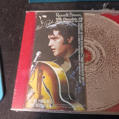 ELVIS NOTECARDS, MUSIC ON CD, KEYCHAIN, TIN AND MORE