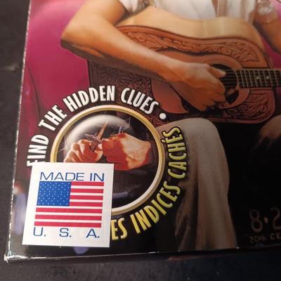 ELVIS "LEGENDS OF THE SILVER SCREEN" JIGSAW PUZZLE & 1999 CALENDAR (DAY AT A TIME)