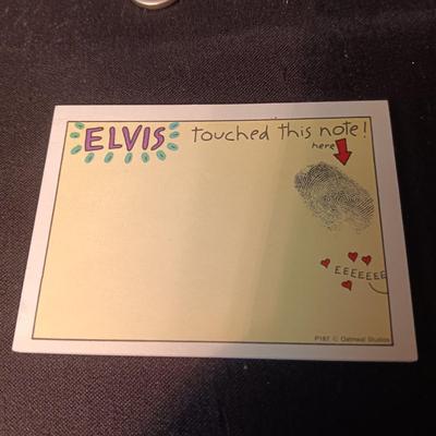 ELVIS WALLET, FUNNY MONEY, KEYCHAIN AND NOTE PAD