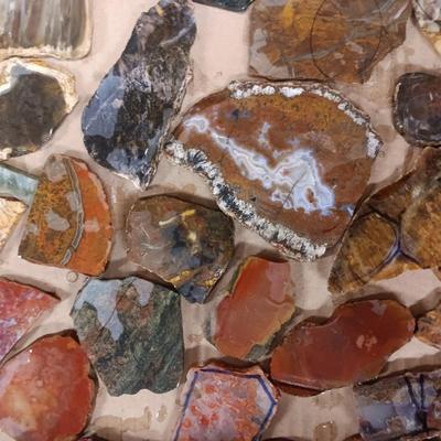LAPIDARY SLABS (8)