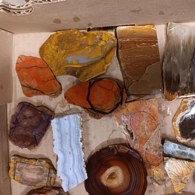 LAPIDARY SLABS (8)
