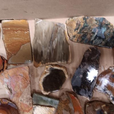 LAPIDARY SLABS (8)