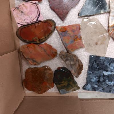 LAPIDARY SLABS (9)