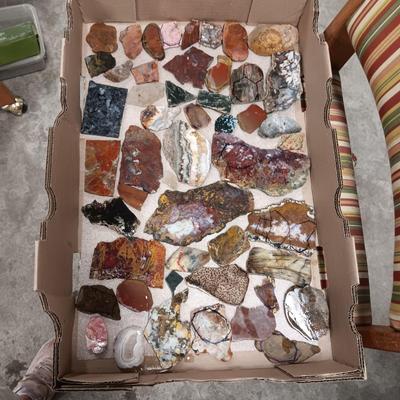 LAPIDARY SLABS (9)