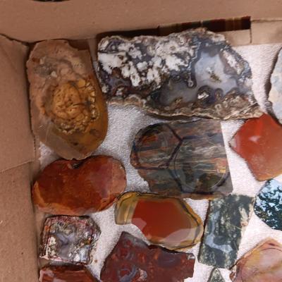 LAPIDARY SLABS (9)