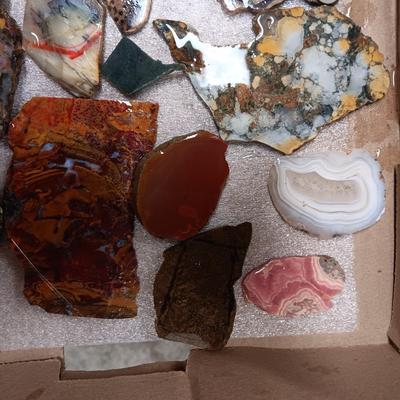 LAPIDARY SLABS (9)