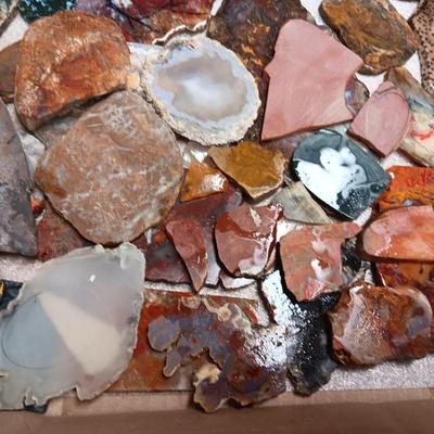 LAPIDARY SLABS (9)