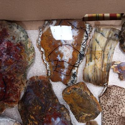 LAPIDARY SLABS (9)