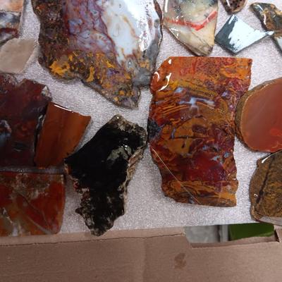 LAPIDARY SLABS (9)