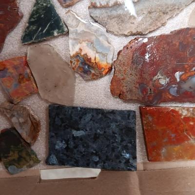 LAPIDARY SLABS (9)