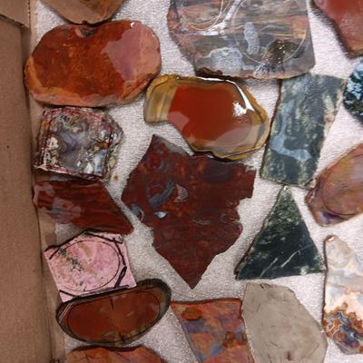 LAPIDARY SLABS (9)