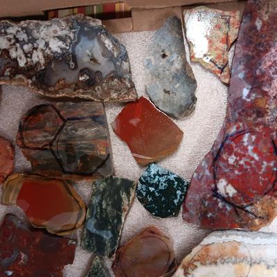 LAPIDARY SLABS (9)