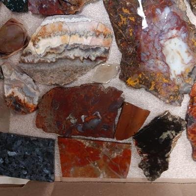 LAPIDARY SLABS (9)