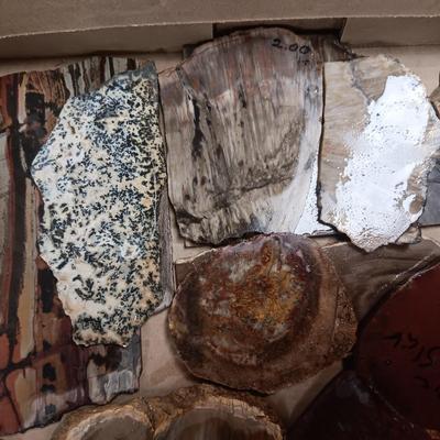 LAPIDARY SLABS (4)