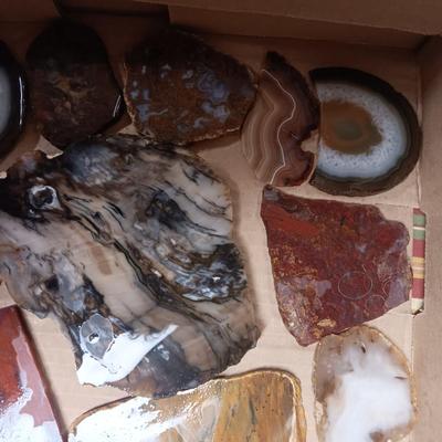 LAPIDARY SLABS (4)
