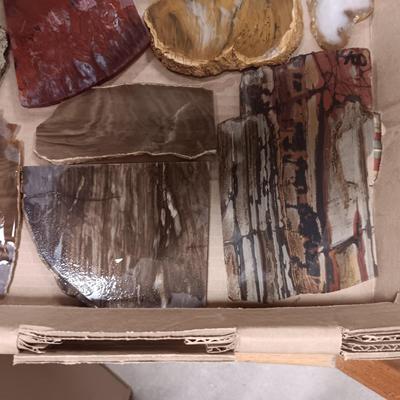 LAPIDARY SLABS (4)
