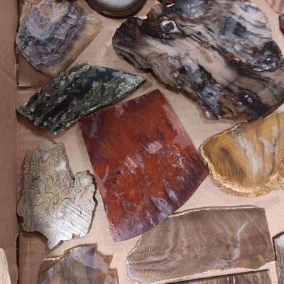 LAPIDARY SLABS (4)
