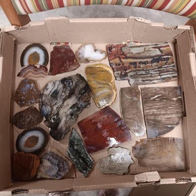 LAPIDARY SLABS (4)