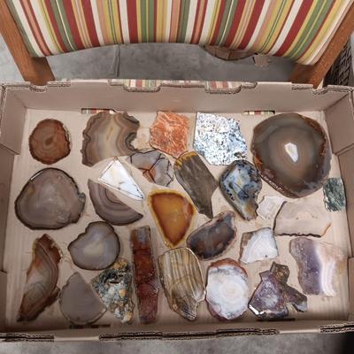 LAPIDARY SLABS (5)