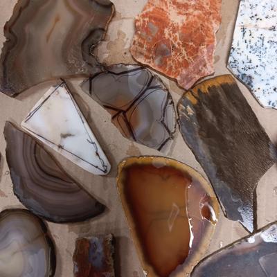 LAPIDARY SLABS (5)