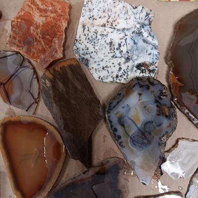 LAPIDARY SLABS (5)