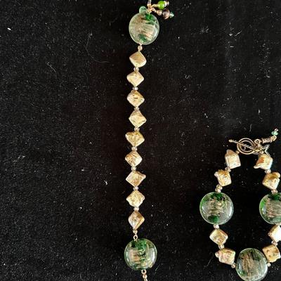 NECKLACE AND MATING BRACELET