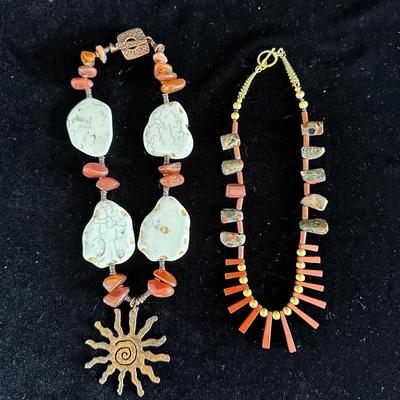 BEADED NECKLACES