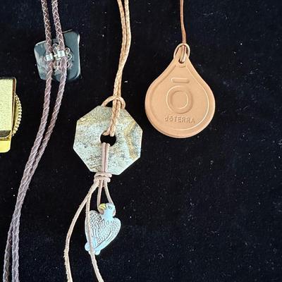 BOLO W/MONEY CLIP & 2 NECKLACES