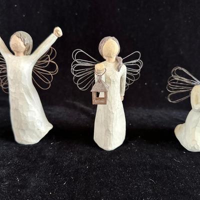 3 WILLOW TREE FIGURES